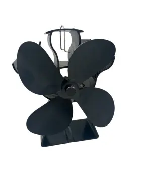 Vivohome 885469878298 Aluminum 4 Blade Heat Powered Fireplace Stove Fan Efficient #2 Vivohome 885469878298 Aluminum 4 Blade Heat Powered Fireplace Stove Fan Efficient #2
