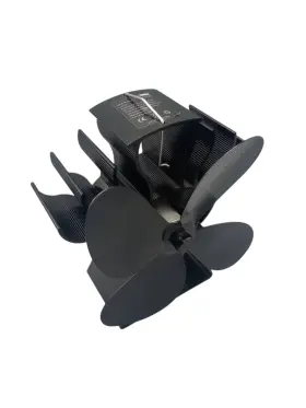 Vivohome 885469878298 Aluminum 4 Blade Heat Powered Fireplace Stove Fan Efficient #3 Vivohome 885469878298 Aluminum 4 Blade Heat Powered Fireplace Stove Fan Efficient #3