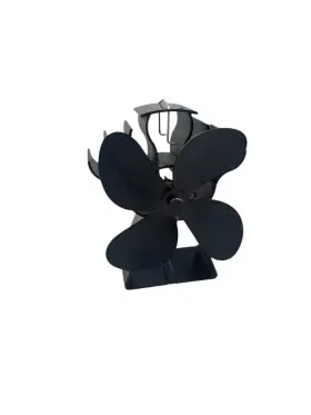 Vivohome 885469878298 Aluminum 4 Blade Heat Powered Fireplace Stove Fan Efficient Vivohome 885469878298 Aluminum 4 Blade Heat Powered Fireplace Stove Fan Efficient