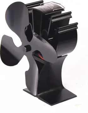 Voda 758910035307 New Designed 4 Blades Heat Powered Stove Fan For Wood/log #2