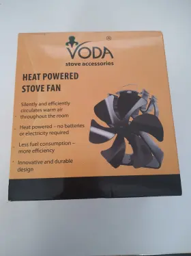 Vdsf636nm Voda Wood Stove Fan For Heat Powered 6 Blades