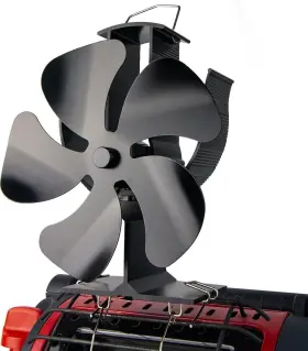 Vdsf684bu Voda 5 Blades For Buddy Heater Wood Stove Fan Heat Powered With Metal Vdsf684bu Voda 5 Blades For Buddy Heater Wood Stove Fan Heat Powered With Metal