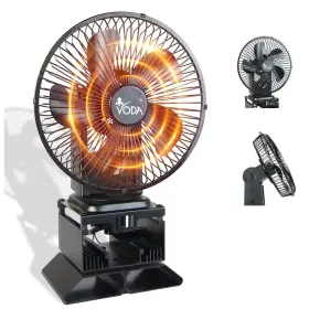Vdsf695rbu Voda Wood Stove Fan Heat Powered Fireplace Fans 5 Blades With 45 Adjustment
