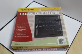 Vogelzang 086738003483 Cast Iron Chimney Clean Out Door 8 Inch X Model Cd-8 Nib