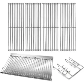 P0350h-1 Votenli 65051-4 P0350h 1-pack 27 Inches Steel Ash Pan With 19 3/4 Inch Grid Grates For Chargril