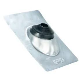 4-by-12-1 Water-tite 81900 Roof Flashing 8-3/4-by-12-1/2-inch Aluminum Base Silver