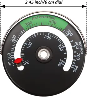 Weewooday-thermometer-00 Weewooday Magnetic Stove Thermometer Fire Pipe Gauge For Wood Log Chimne #2 Weewooday-thermometer-00 Weewooday Magnetic Stove Thermometer Fire Pipe Gauge For Wood Log Chimne #2