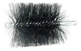44169 Weiler 4 Inch Black Abrasive Wire Brush For Pipe And Boiler Tube Cleaning