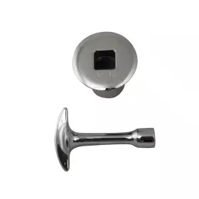 Westbrass 744110860948 Log Lighter Gas Valve Kit For 3/4 Inch Npsm Stem In Polished Chrome