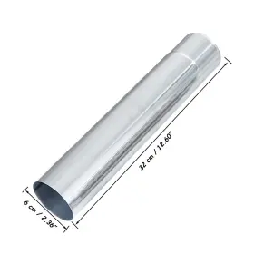 Wglawl 301212188878 Durable Stainless Steel Tent Stove Chimney Pipe Kit Single Wall Chimn #2