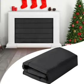 Whumsdog 736961599900 Magnetic Fireplace Blanket For Heat Loss Indoor Covers Keep Drafts