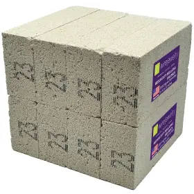 Wirejewelry G32-12 Medium Duty Insulating Fire Brick Rated Up To 2300 Degree Fahrenheit - 8 Pack
