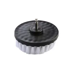 Wixine 657835785314 1pcs 5 Inch White Drill Brush Attachment For Cleaning Carpet Leather And U