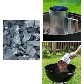 03317 Wood Products International Hardwood Lump Charcoal - 17.6 Lb #3 03317 Wood Products International Hardwood Lump Charcoal - 17.6 Lb #3