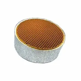 3504 Woodeze 5.66 Inch X 1.5 Round Catalytic Combustor Replacement With Metal Band