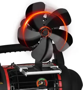 900a1 Xtimes Stove Fan For Buddy Heater Heat Powered With Magnetic Thermometer Wood St