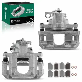 Yhtbc10112 Yhtauto Set Of 2 Rear Brake Caliper Assembly Compatible With Chrysler Town And Country