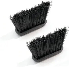 Ylzzmdqsz 2255qy 2-pack Hearth Brush Replacement Heads Oblong Broom Fireplace Cleaning B
