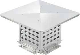13x13ycz00v0 Yuxiangbbq Chimney Cap 13 Inch X 304 Stainless Steel Fireplace Flue Caps Cover Mesh New