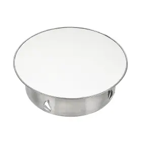 Zaplyte 672668508718 125mm 5 Inch Tightness Round Stainless Steel Chimney Hole Cap Silver