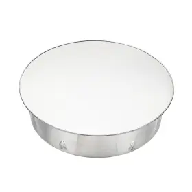 Zaplyte 672668508787 200mm 8 Inch Tightness Round Stainless Steel Chimney Hole Cap Silver