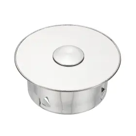 Zaplyte 672668508855 112mm 4.4 Inch Chimney Hole Cap Stainless Steel Flue Cover With