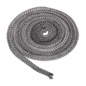 Zaplyte 678202829172 1/2 Inch X 118 Wood Stove Gasket Graphite Fiberglass Round Seal Rope Black