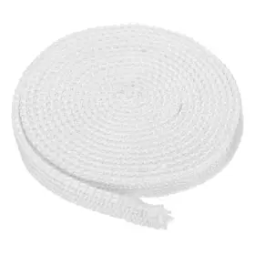 X118 Zaplyte 726215707212 5/8 Inch X 1/8 Wood Stove Gasket Flat High-temperature Seal Rope White