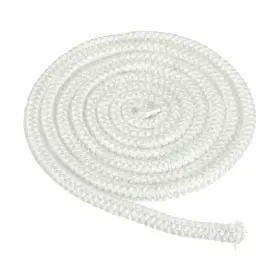 Zaplyte 731618780229 3/8 Inch X 86 Wood Stove Gasket Fiberglass Round Seal Rope Replacement White