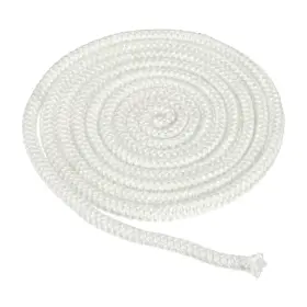 Zaplyte 731618780373 3/8 Inch X 118 Wood Stove Gasket Fiberglass Round Seal Rope Replacement White