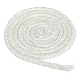Zaplyte 731618780380 1/2 Inch X 118 Wood Stove Gasket Fiberglass Round Seal Rope Replacement White