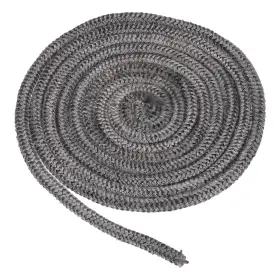 Zaplyte 783243537594 1/4 Inch X 98 Wood Stove Gasket Graphite Fiberglass Round Seal Rope Black