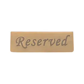 Zeronei54a7rk6s0 Zerone Reserved Table Seat Signs Reservation Sign Antique Bronze Stainless Steel En Zeronei54a7rk6s0 Zerone Reserved Table Seat Signs Reservation Sign Antique Bronze Stainless Steel En