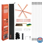 Vevor Sweep Kit, 23 Ft Maximum Extendable Length Brush,. Fixed Price $91.79.
