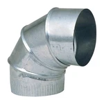 90 Degree 6X6 Inch Galvanized Steel Elbow Exhaust Adjustable Duct Adapter. Fixed Price $25.77.