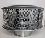 Homesaver 6" Guardian 304 Chimney Cap 5/8 Inch Mesh Fireplace Stainless Steel. Fixed Price $125.00.