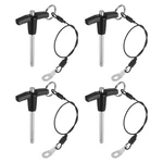 Uxcell 4PCS Handle Lock Pins, 5MM Usage Length 40MM, Black. Fixed Price $34.86.