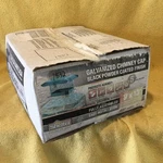 Shelter Mesh Chimney Cap SC913 Black Powder Coat Steel Fully Assembled 9X13 Read. Fixed Price $29.00.