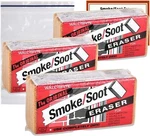 Absorene Smoke Soot Eraser Sponge 3 Pack With Storage Bag And Instruction Red. Fixed Price $27.71.