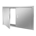 Srehloe Outdoor Kitchen 33" W X 22" Stainless H, Silver. Fixed Price $90.99.