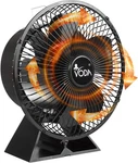 Stove With Protective Cover Heat Powered Wood Fans 4 Blades Slient Fir. Fixed Price $37.55.