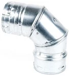 M&g Duravent 4PVL-E90 4" Pellet Degree Chimney Elbow Pipe. Fixed Price $104.90.