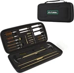 Flissa Gun Cleaning Kit With Solid Brass Rods, Brushes Mops, Jags, Portable Case. Fixed Price $18.59.