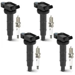 4PCS Ignition Coil Pack With Iridium Spark Plug Compatible Toyota C.... Fixed Price $73.76.