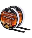 Unco- Smoker Gasket, 15 Ft, 3/4" X 1/8", 2 Pack, Black, Seal Hi.... Fixed Price $18.42.