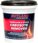 Rutland Creosote Remover, Fireplace, Wood Stove & Chimney Cleaner, 1 Lb Tub. Fixed Price $16.95.
