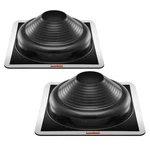 Vevor 2 Pcs Roof Pipe Flashing Boots, Fit Od 6-3/4" 14", Flexible Edpm. Fixed Price $93.26.