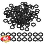 Uxcell 240 Pcs M6 Pvc Flat Washers, 6MM Id Black Plastic Gasket Set. Fixed Price $20.99.
