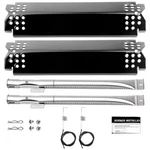 Barbqtime 2 Grill Replacement Parts Porcelain Steel Burner, Black. Fixed Price $22.20.