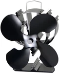 Voda 4-BLADE Heat Powered Stove Fan For Wood/log Burner/fireplace Increases 80%. Fixed Price $47.95.
